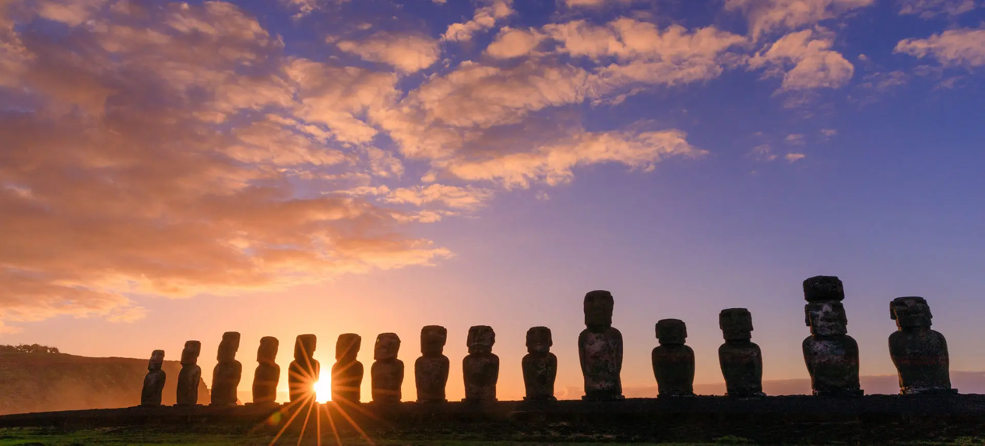 Easter Island sunset